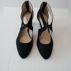 Life Stride Soft System Giovanna 2 Women's Black Shoes Size 9.5M